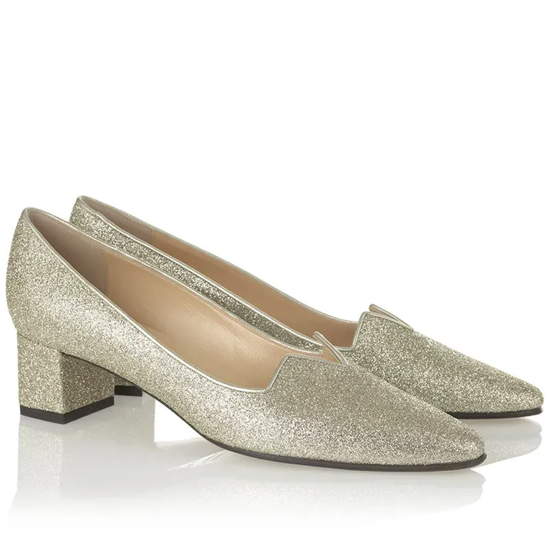 Bégum Paris Versailles escarpins champagne 4 cm