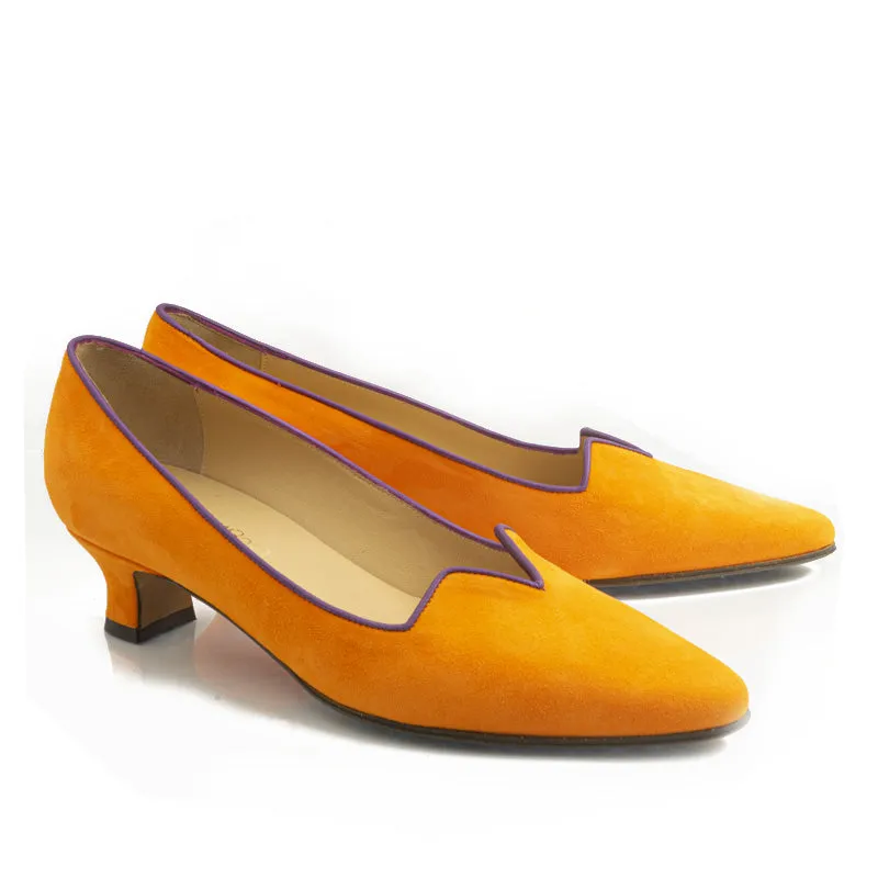 Bégum Paris Marquise escarpin chèvre velours
