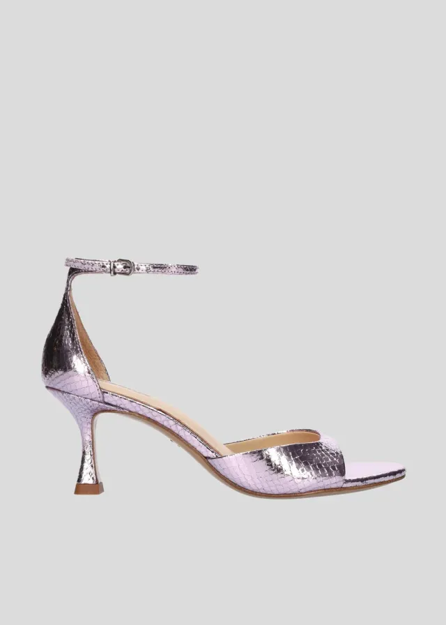 Lola Cruz Kumala 65 sandales à talons mauve