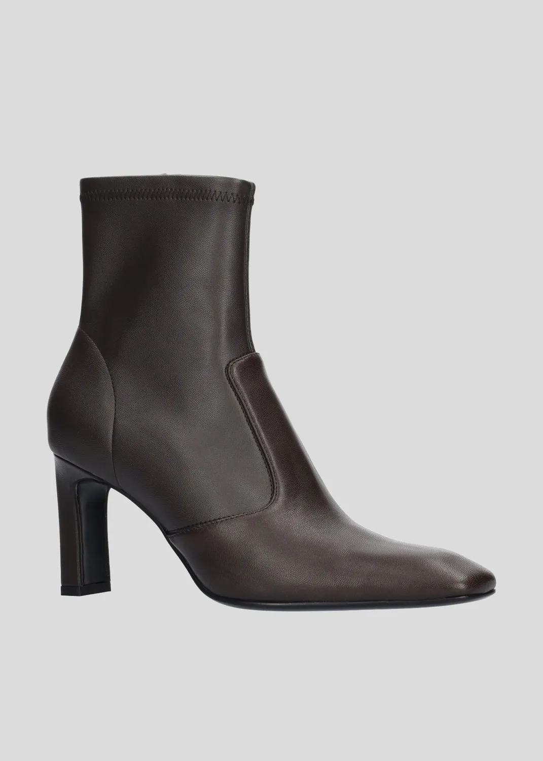 Lola Cruz Hanna Booties 80 bottines chocolat cuir