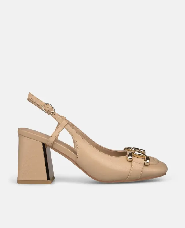 Alma en Pena V261500 escarpins sable talon 7 cm