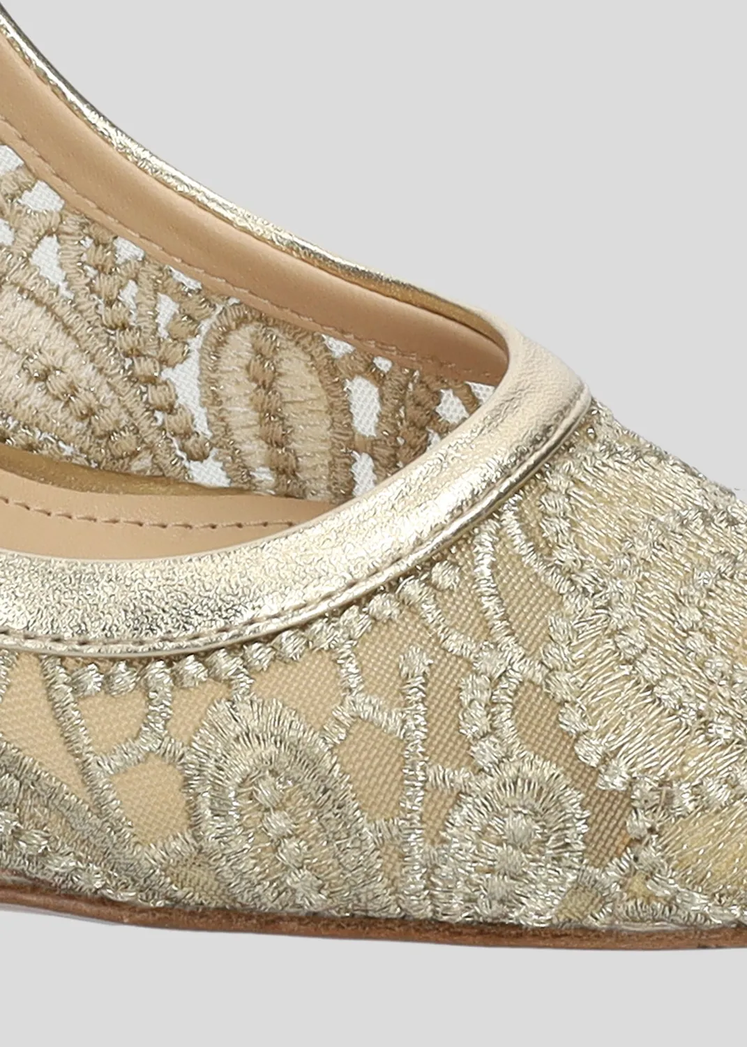 Lola Cruz Grace Pump 85 escarpins or talon 8,5 cm