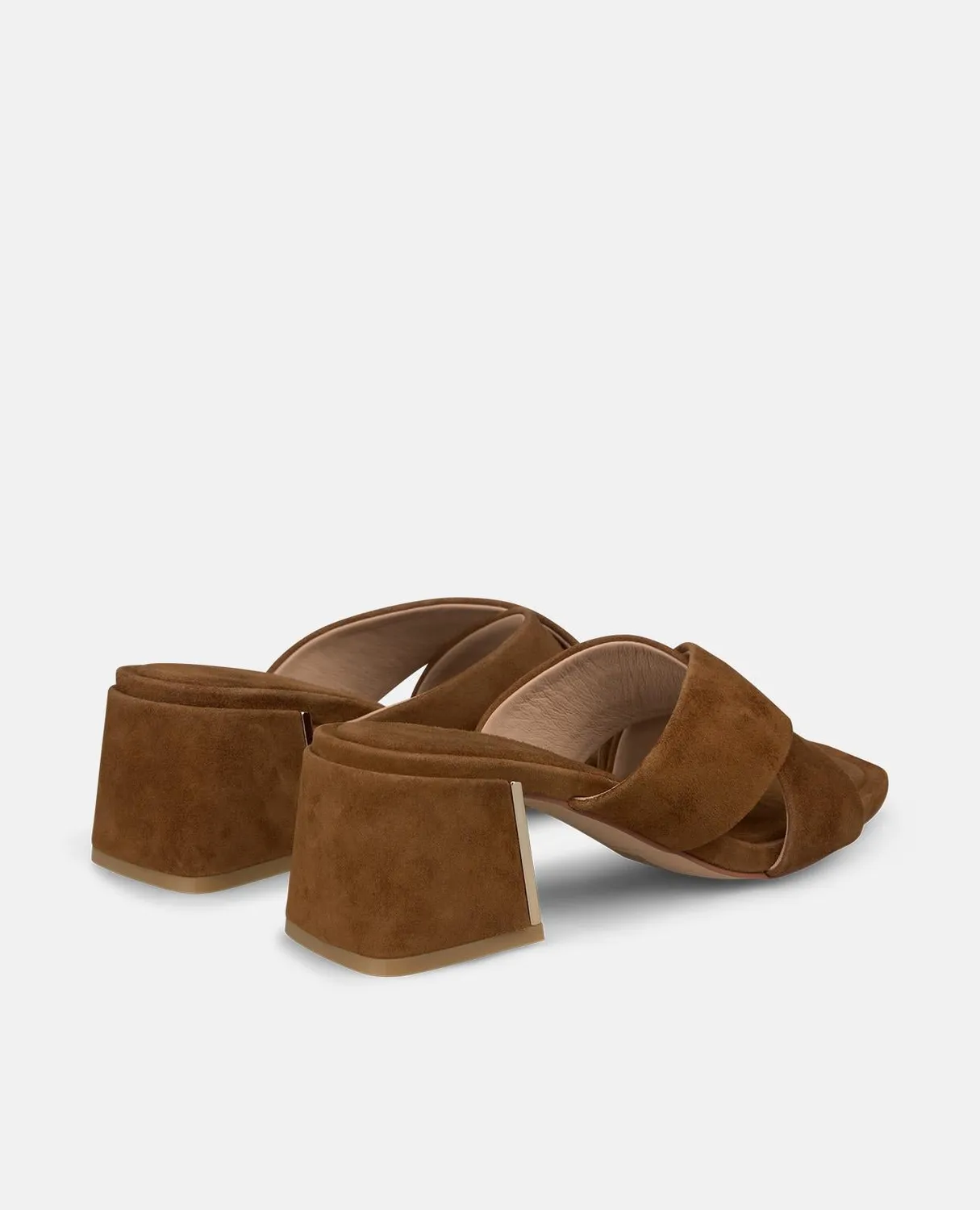 Alma en Pena V263104 sandales camel cuir talon 6 cm