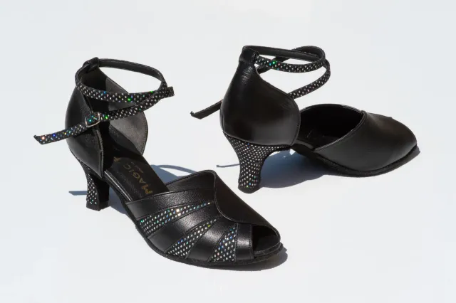 Magic Feet Maeva chaussures danse latine cuir