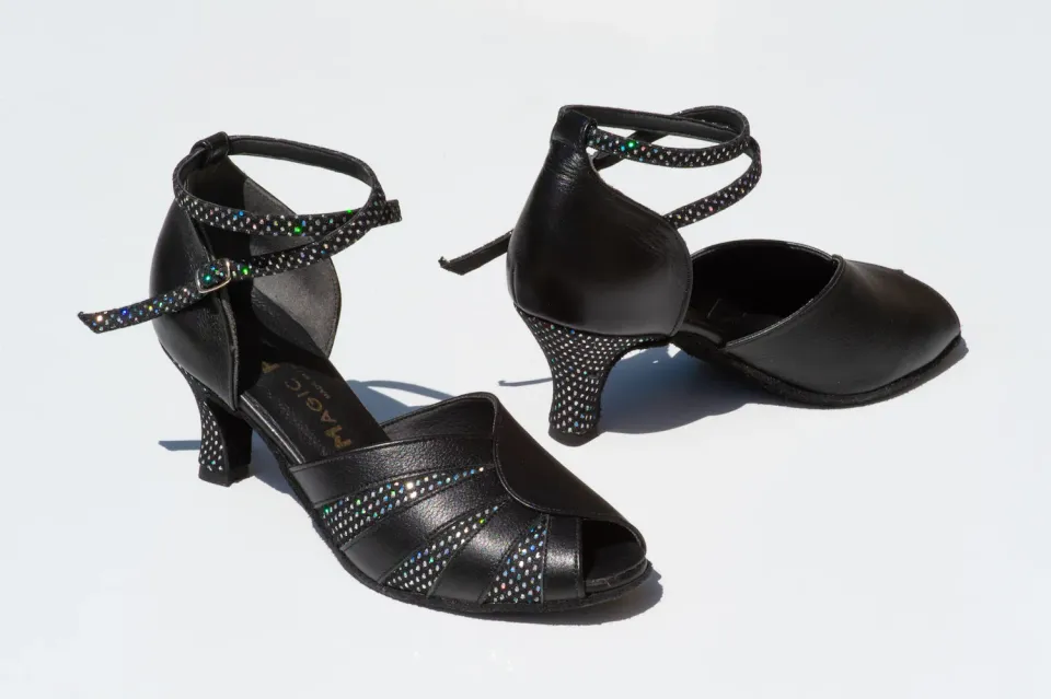 Magic Feet Maeva chaussures danse latine cuir