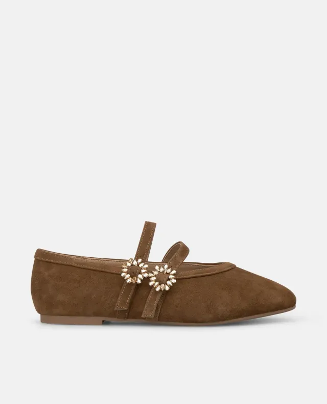 Alma en Pena I260065 ballerines marron cuir plat