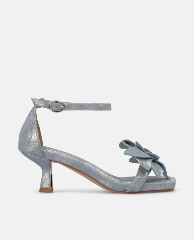 Alma en Pena V265002 sandales cuir jeans fleur 5,5 cm