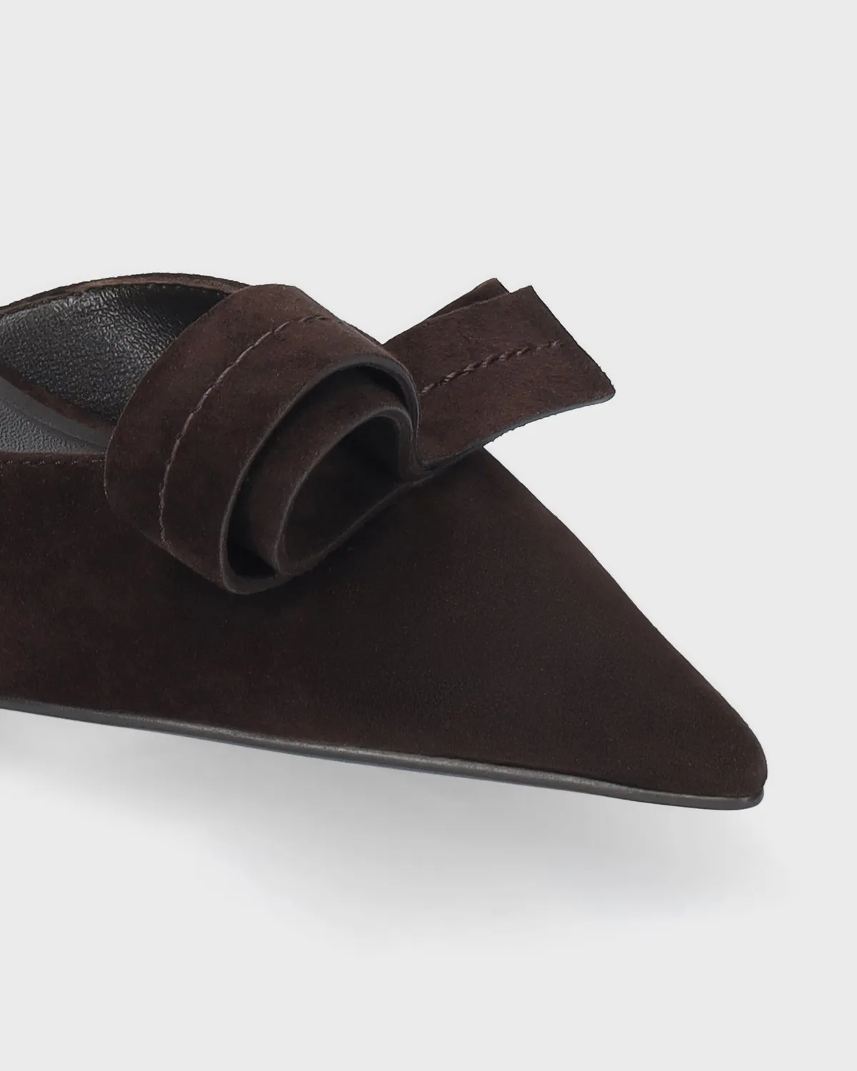 Lola Cruz Blair 55 escarpins chocolat talon 5,5 cm