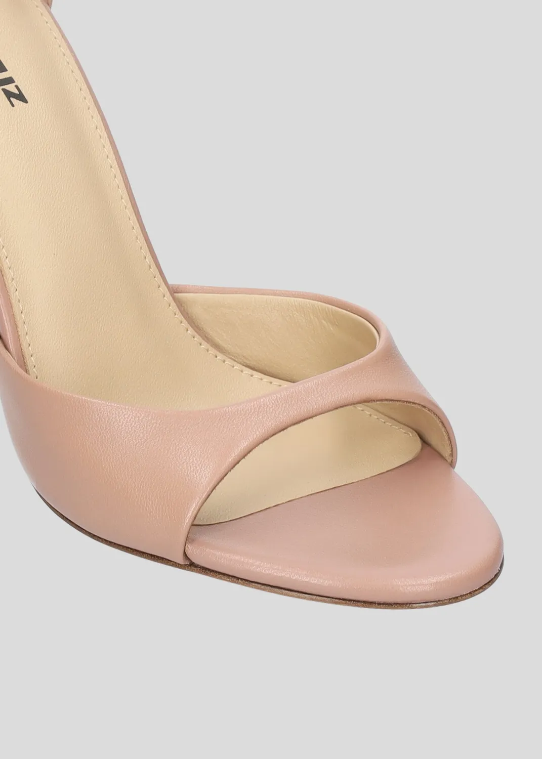 Lola Cruz Kumala 95 sandales à talons nude talon 9,5 cm