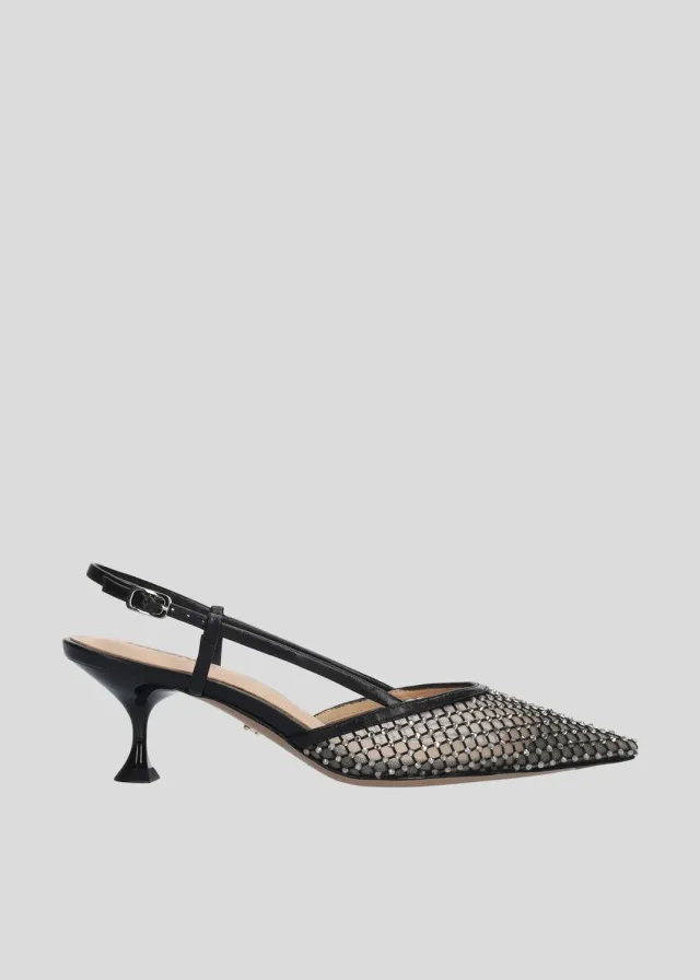 Lola Cruz Carmen 55 escarpins noir talon 55 mm