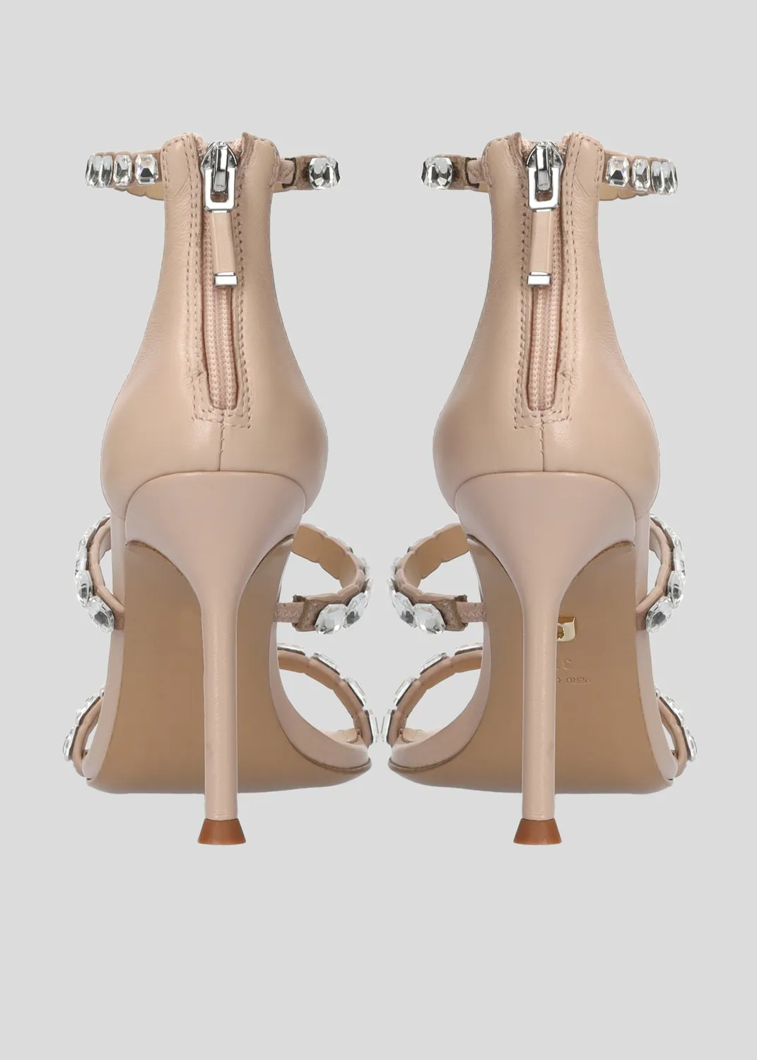 Lola Cruz Shafira 95 sandales nude talon 9,5 cm
