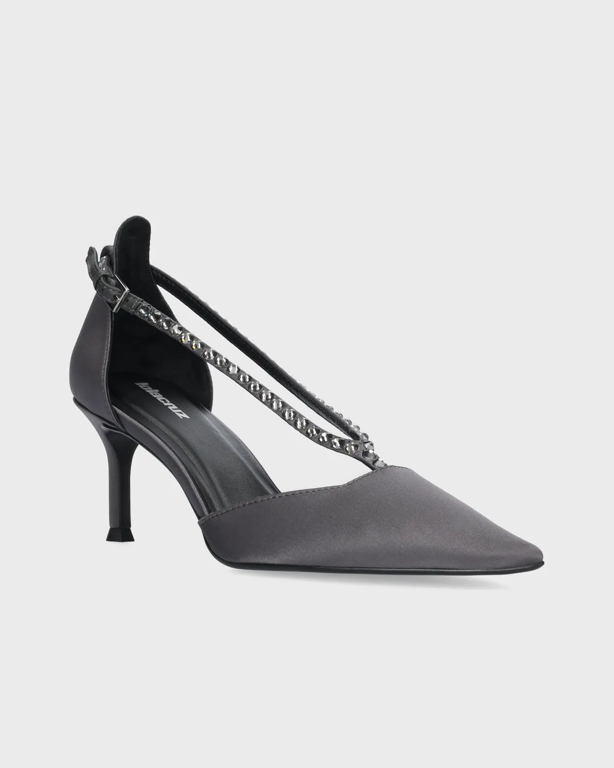 Lola Cruz Mirabella Pumps 65 escarpins gris talon 6,5 cm