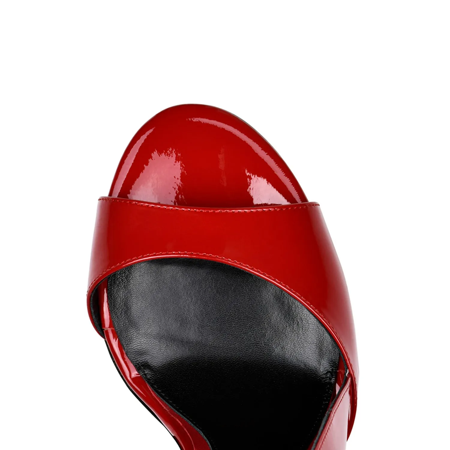 Maison Ernest Flavien 120 sandales rouge cuir vernis