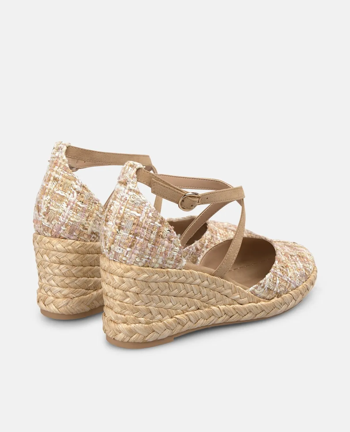 Alma en Pena V2650501 espadrilles camel 6,5 cm