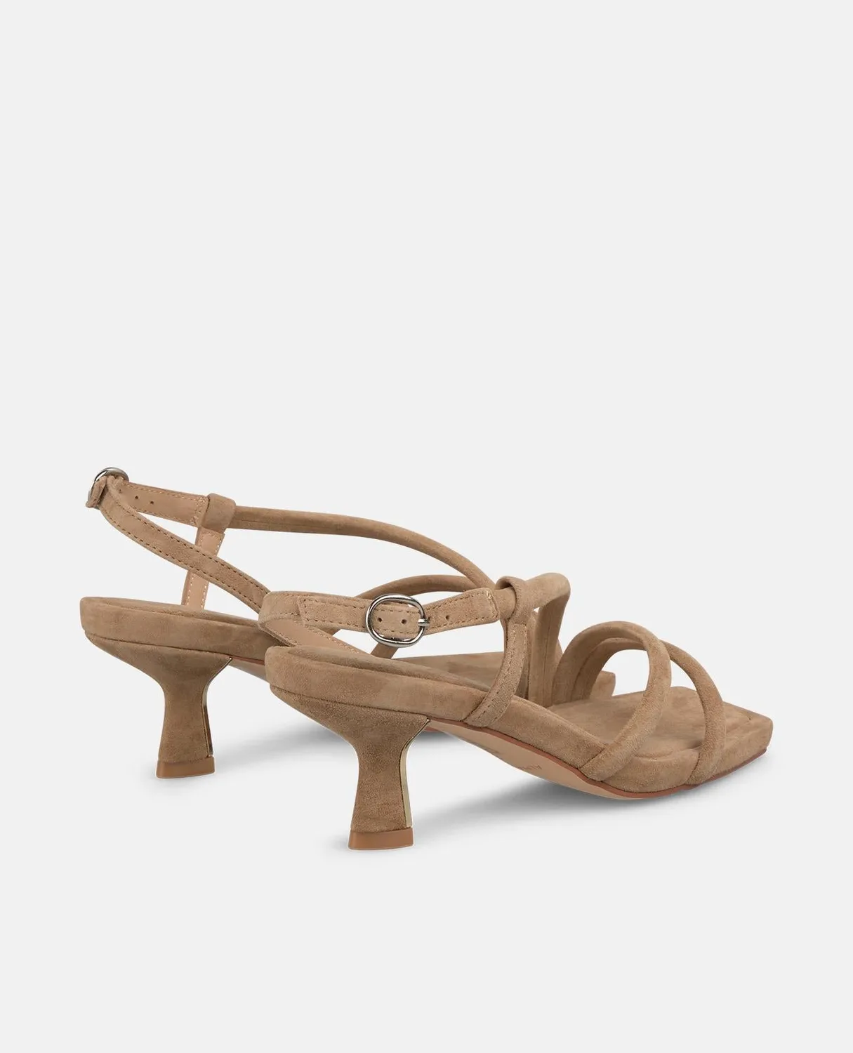Alma en Pena I250091 sandales cuir camel talon 5,5 cm