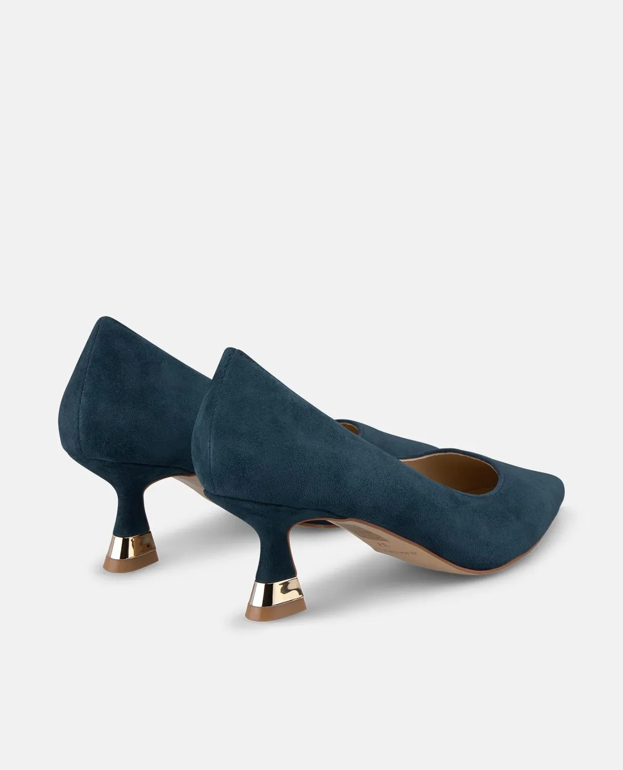Alma en Pena I250516 escarpins daim bleu marine