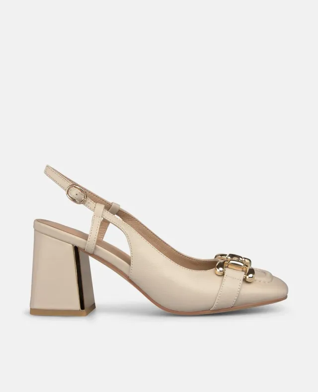 Alma en Pena V261500 escarpins blancs talon 7 cm