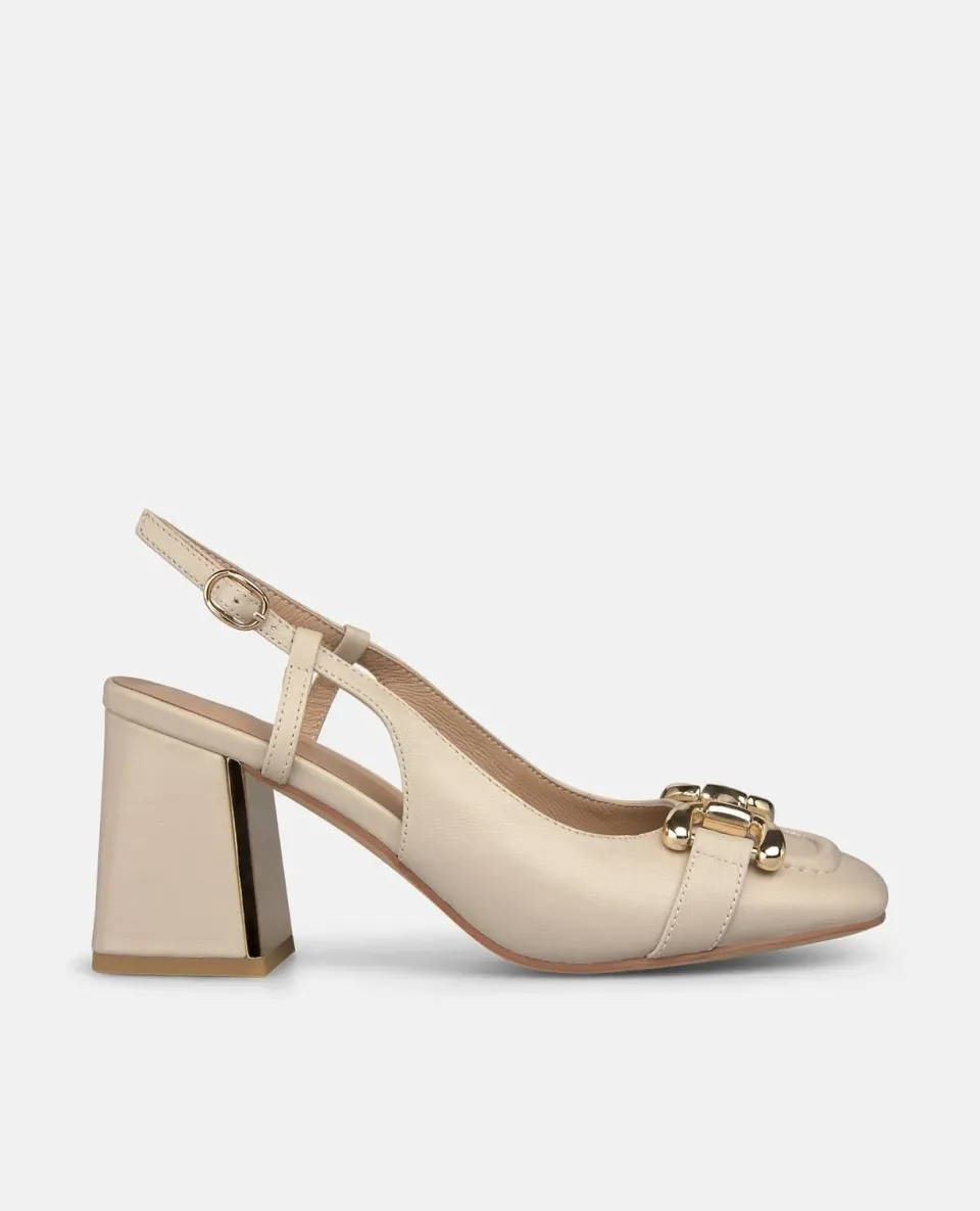 Alma en Pena V261500 escarpins blancs talon 7 cm