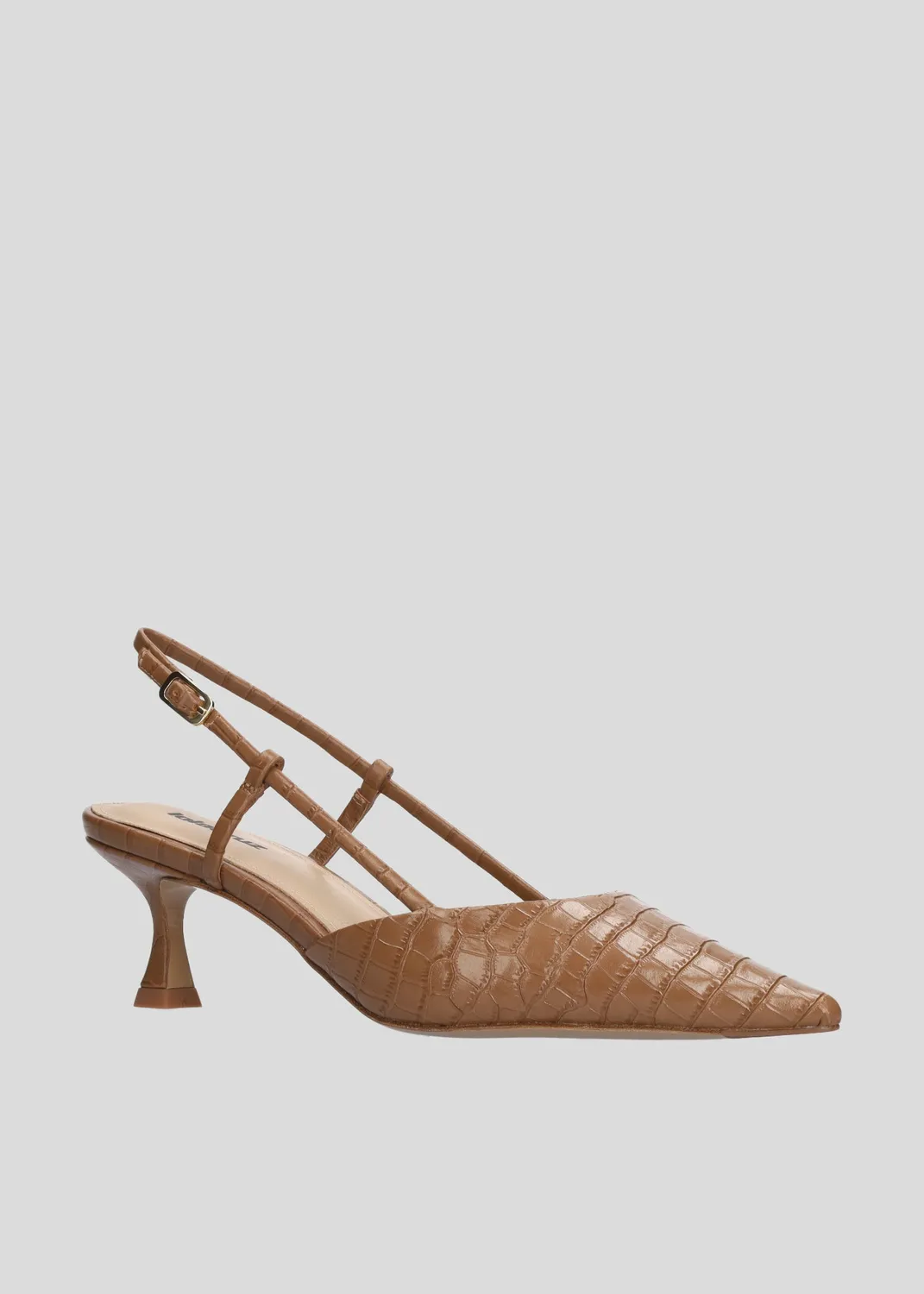 Lola Cruz Carmen 55 escarpins camel talon 5,5 cm