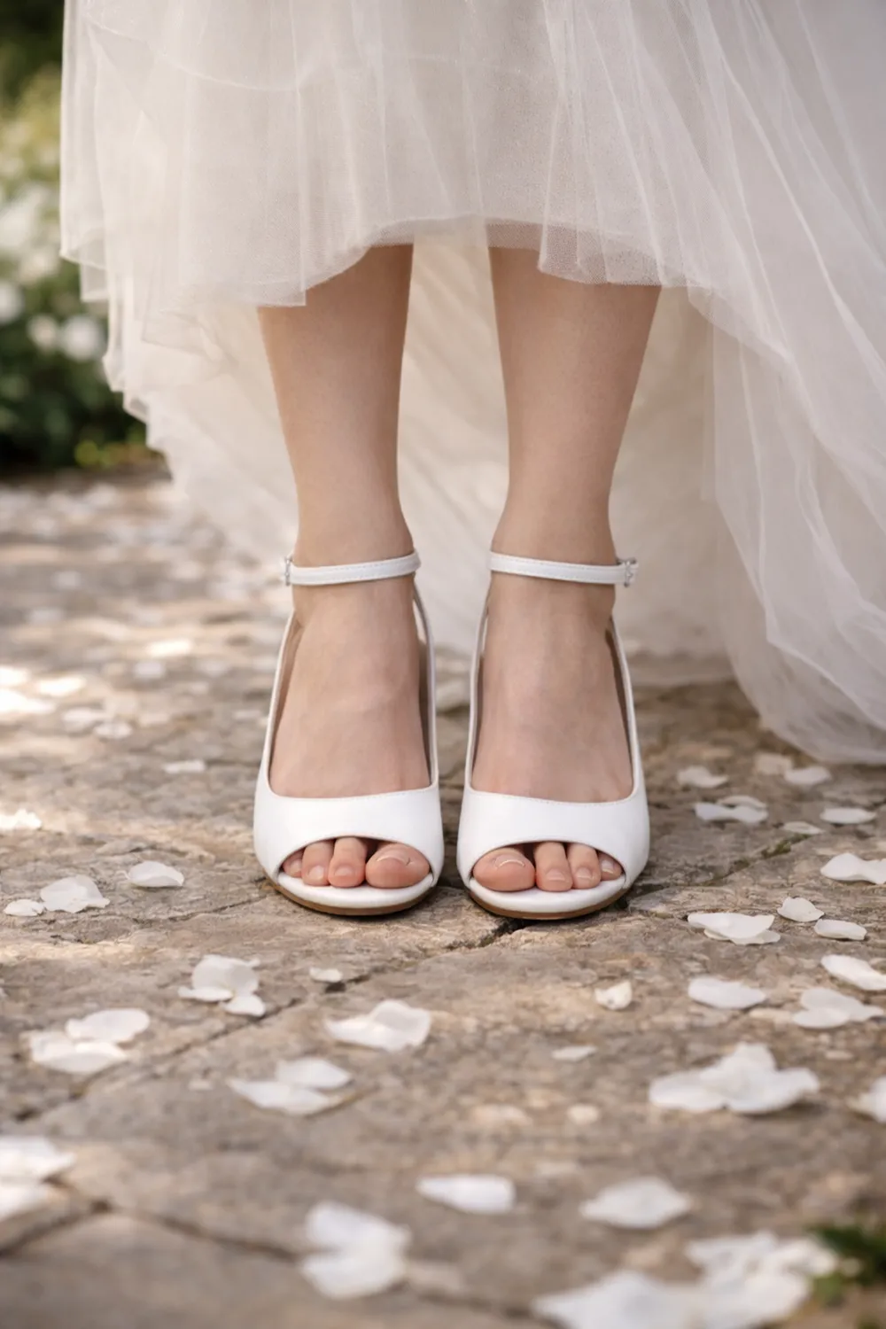 Magic Feet Alyzée escarpins mariage cuir