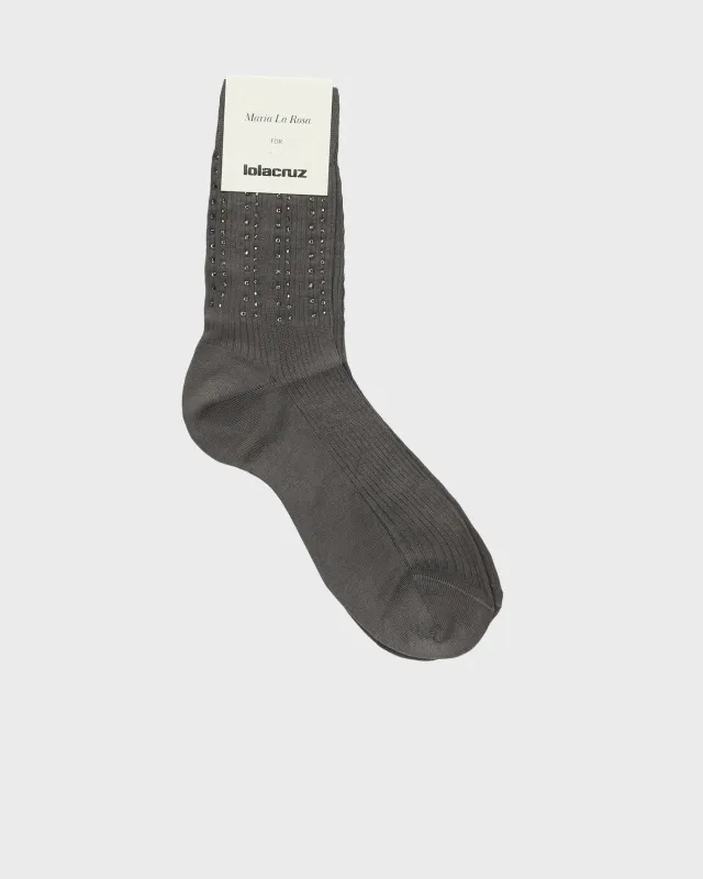 Lola Cruz Bijoux Silk Socks Chaussettes soie