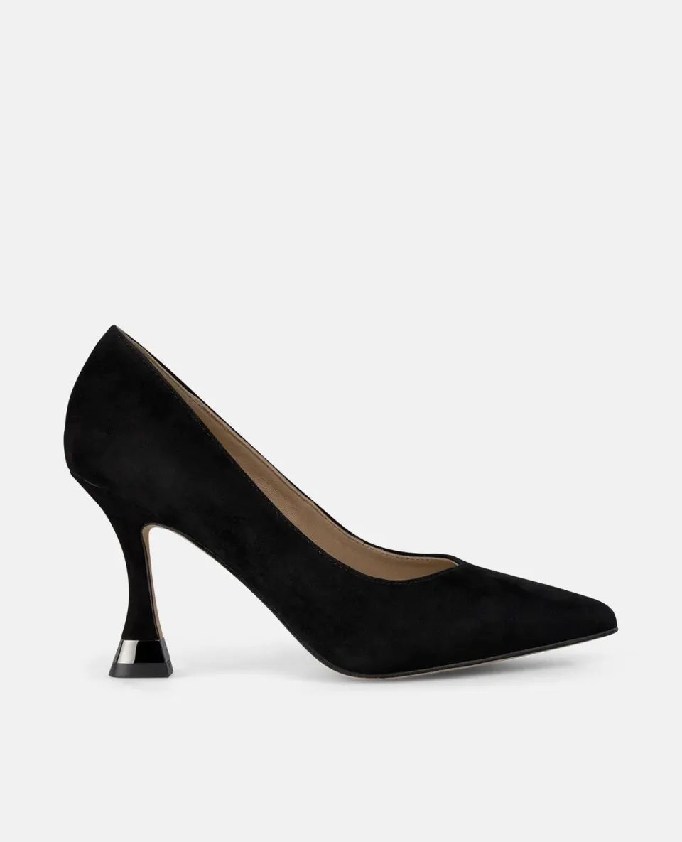 Alma en Pena I250430 escarpins noir cuir talon 9 cm