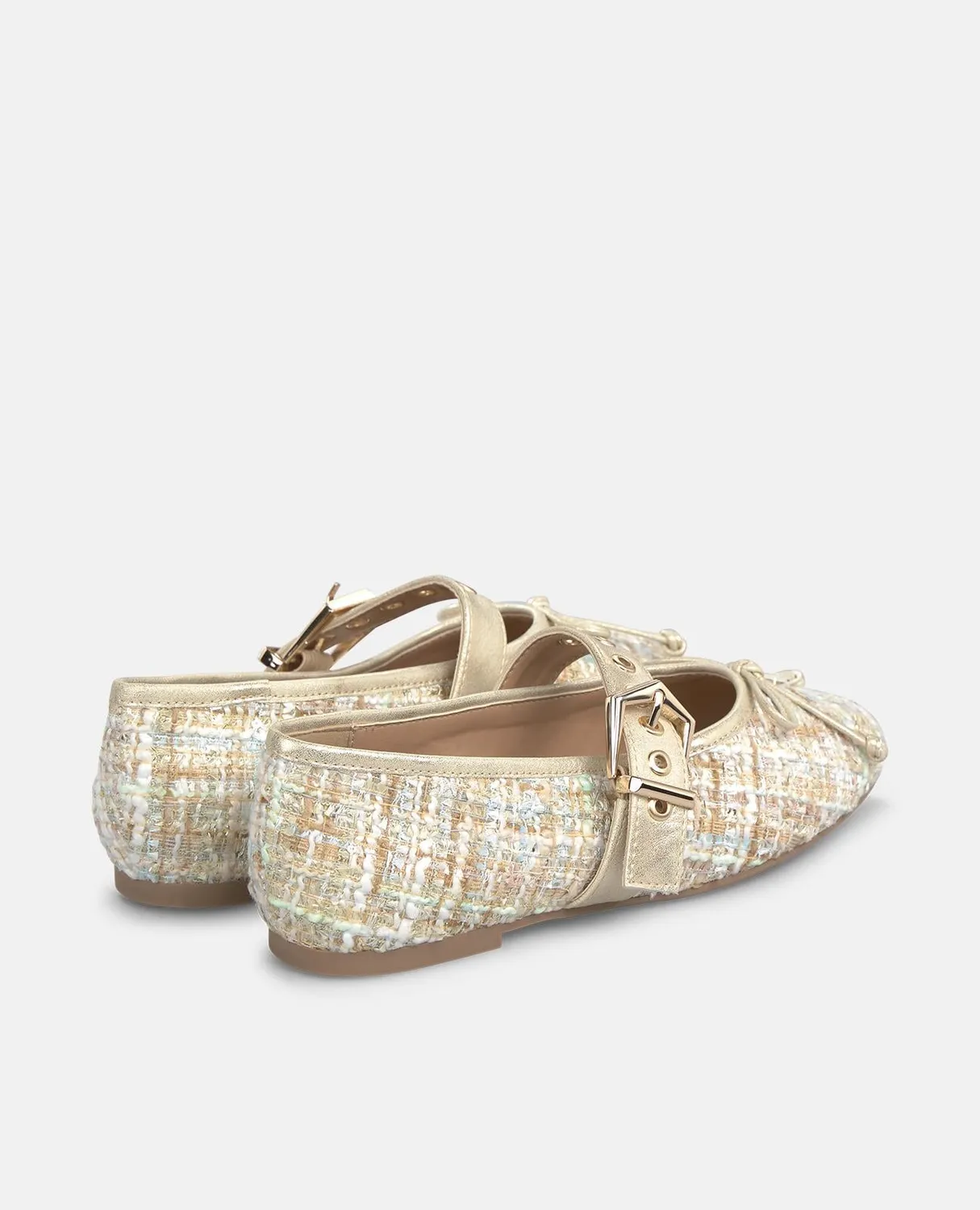 Alma en Pena V2650051 ballerine aqua boucle
