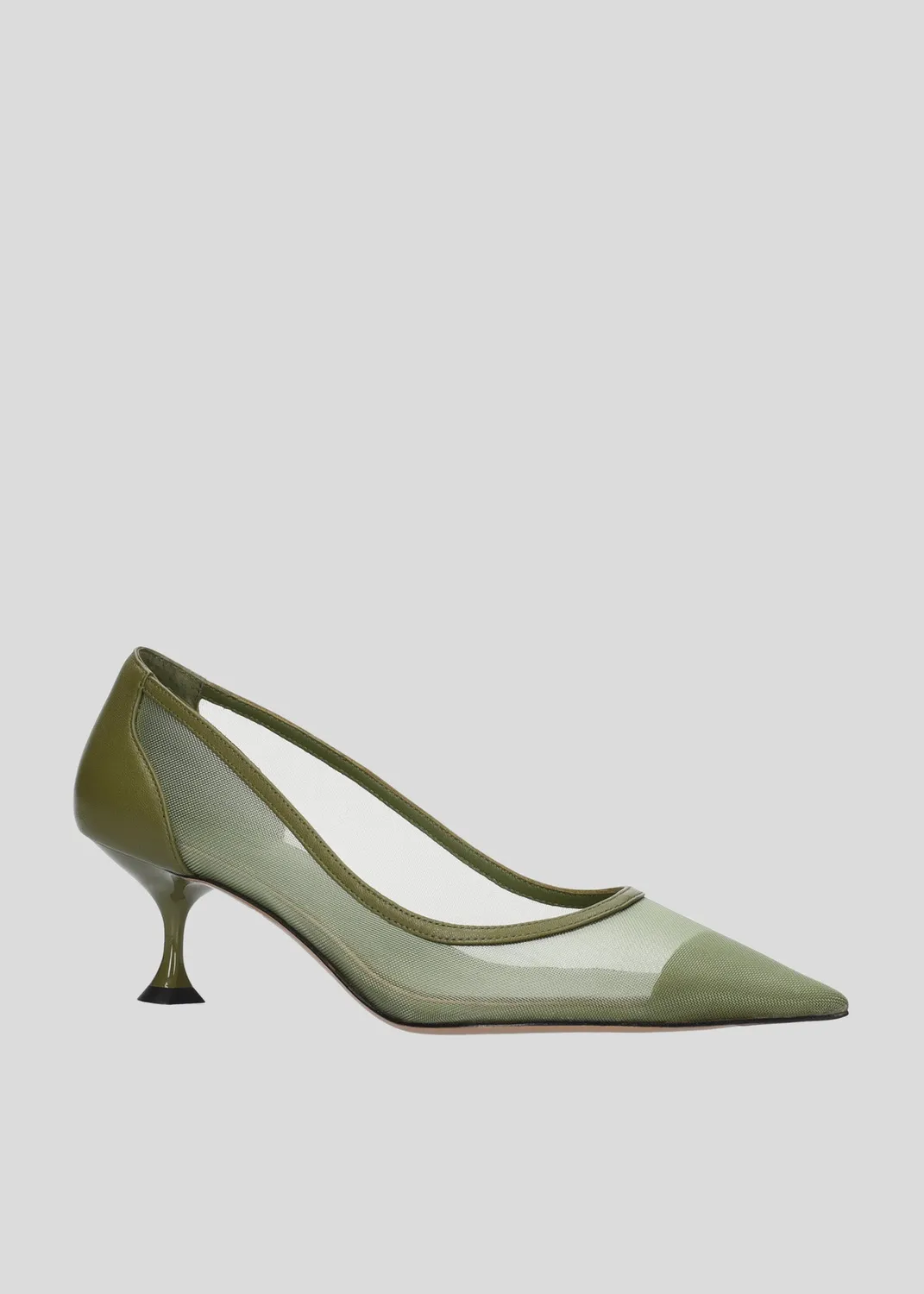 Lola Cruz Léa 55 escarpins kaki