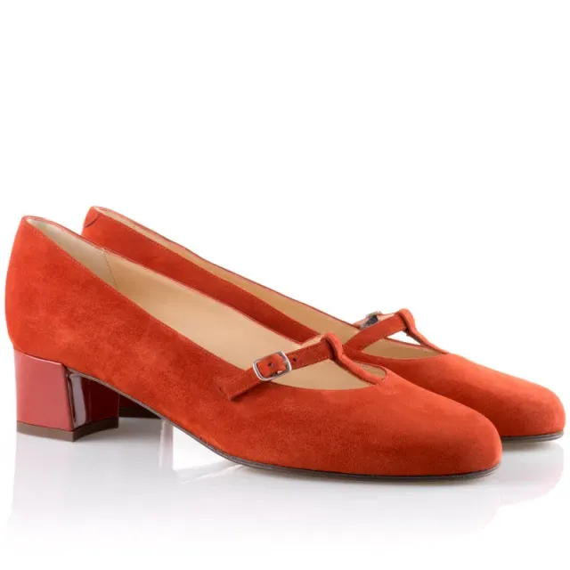 Bégum Paris Tokyo babies brique velours 4 cm