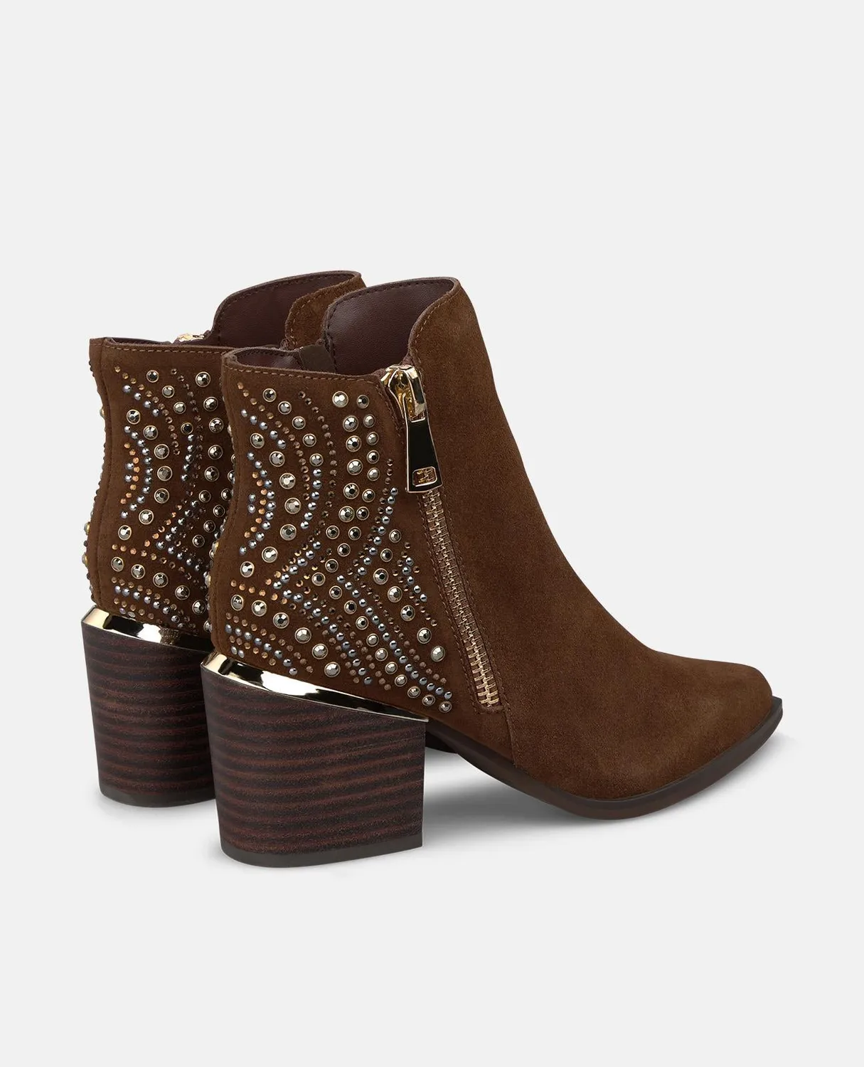 Alma en Pena I2653000C bottines camel talon 7,3 cm