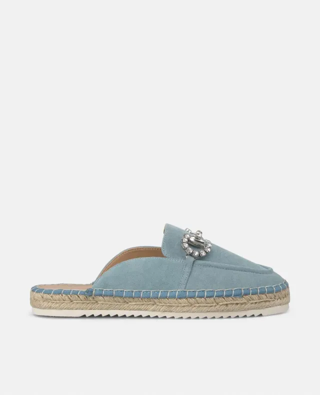 Alma en Pena V250272 mules plates bleu jeans