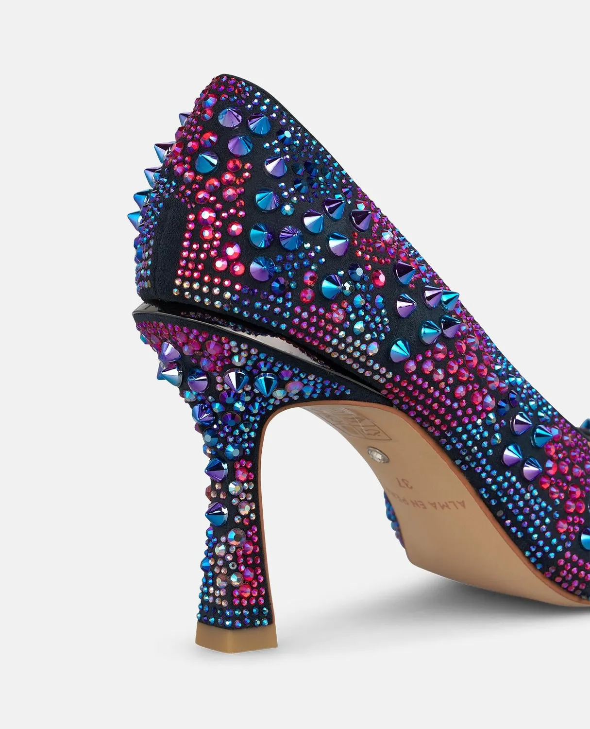 Alma en Pena I260260C Escarpins Strass Multicolore 5,5 cm