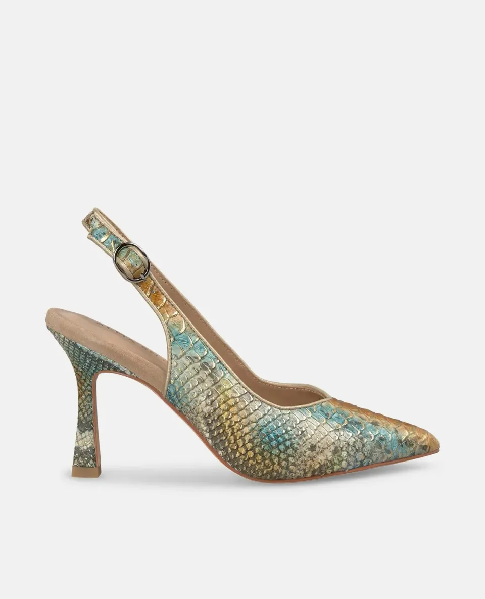 Alma en Pena V250600 escarpin bronze 9 cm