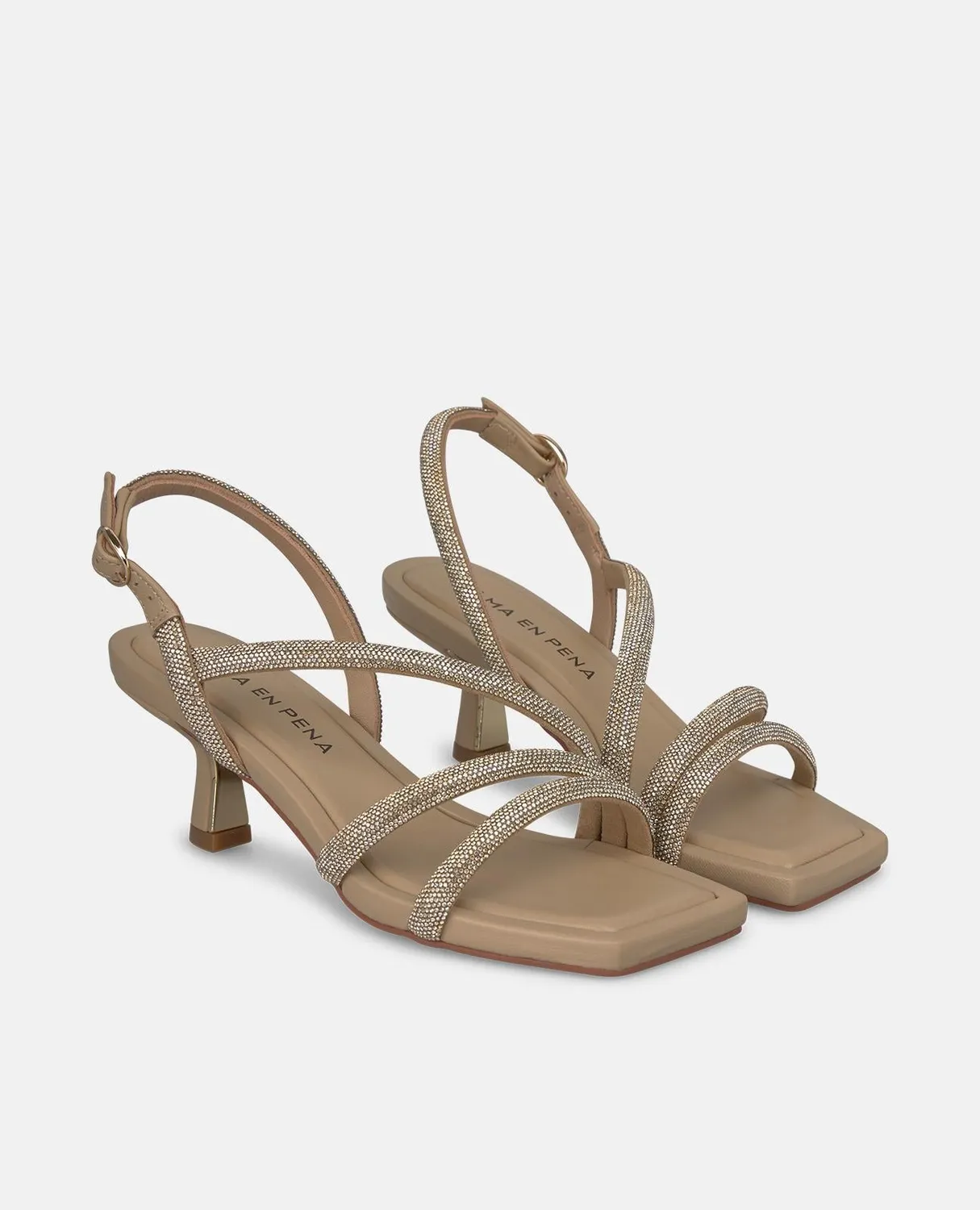 Alma en Pena V265001 sandales talon sable 5,5 cm
