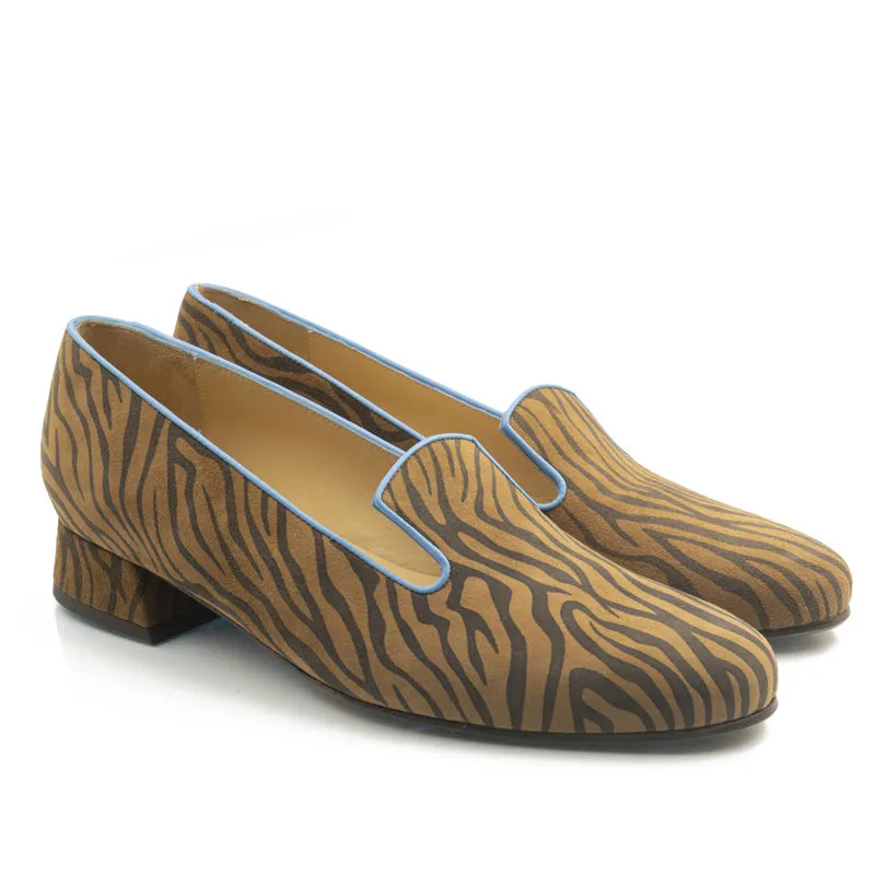 Bégum Paris Montevideo ballerine léopard talon 2 cm