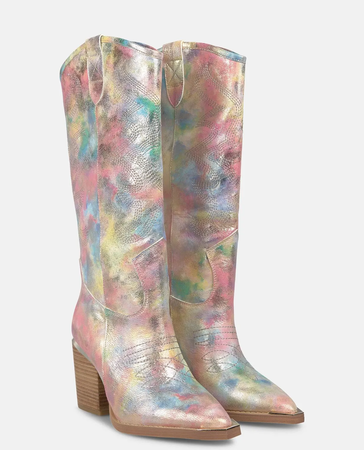 Alma en Pena V260108 bottes campera rose talon 7,5 cm