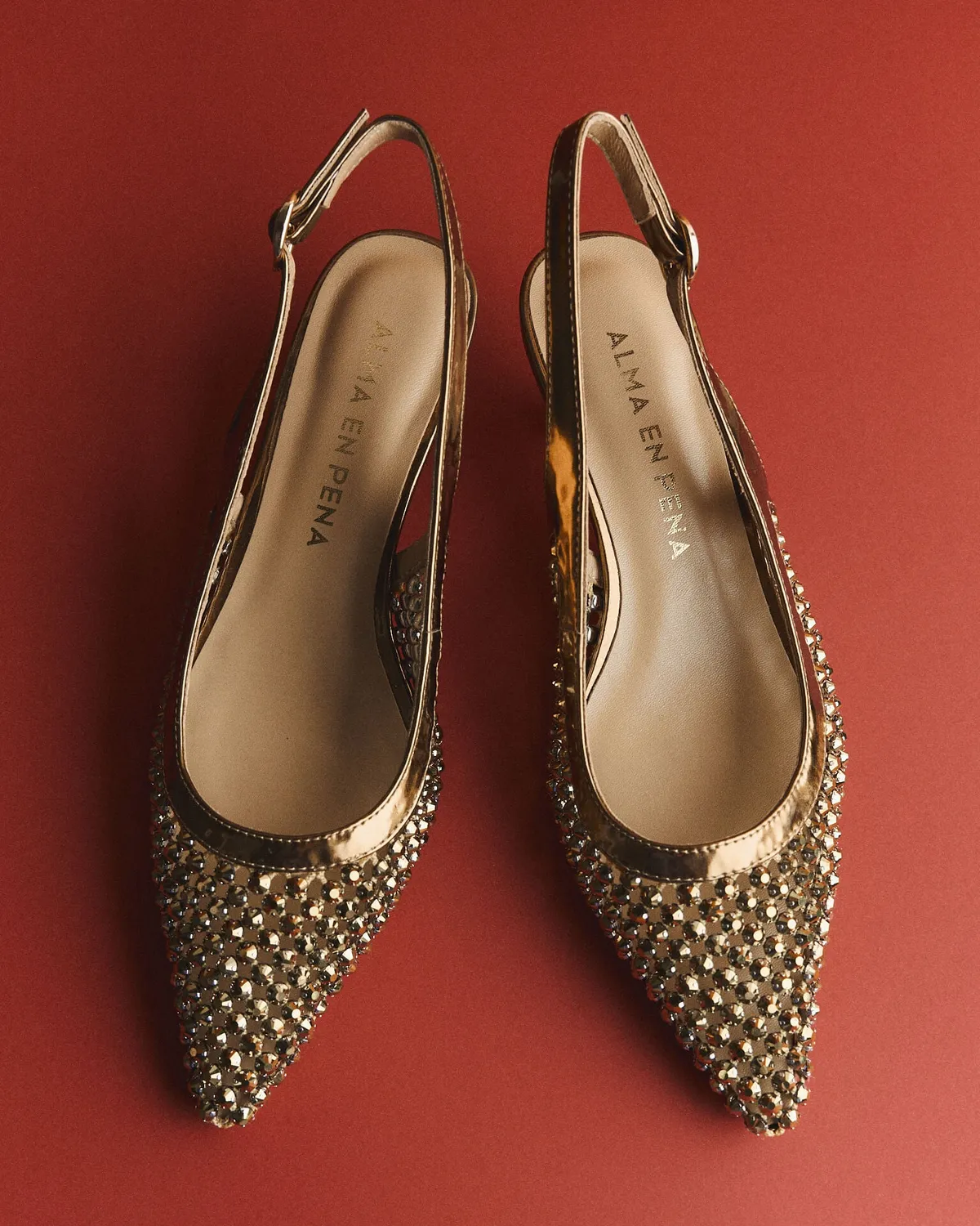 Alma en Pena V265203 escarpins bronze 4 cm