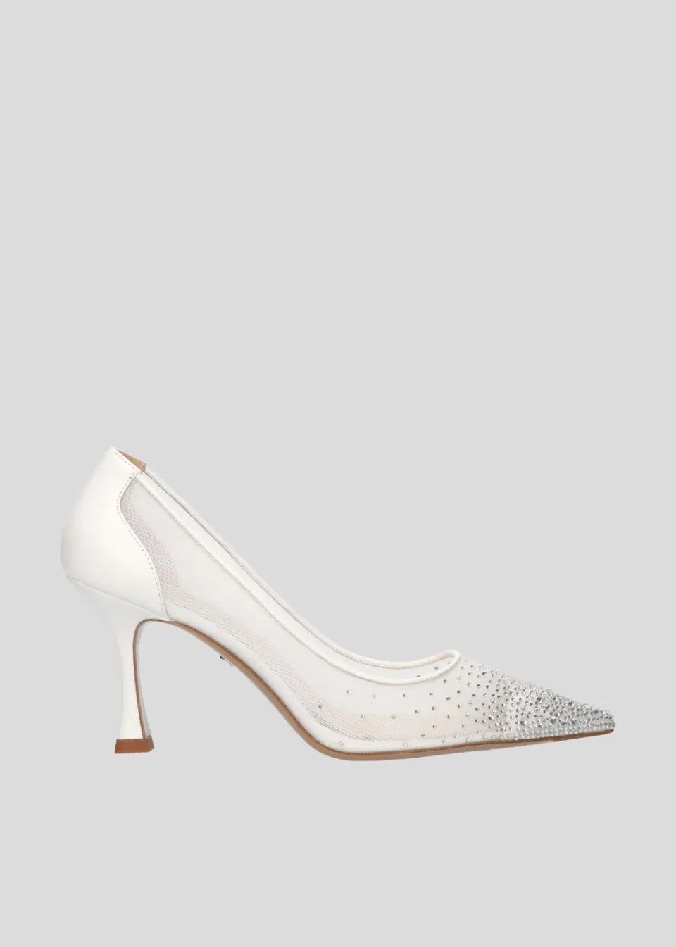 Lola Cruz Anelisse Pump 80 escarpins blanc 8 cm