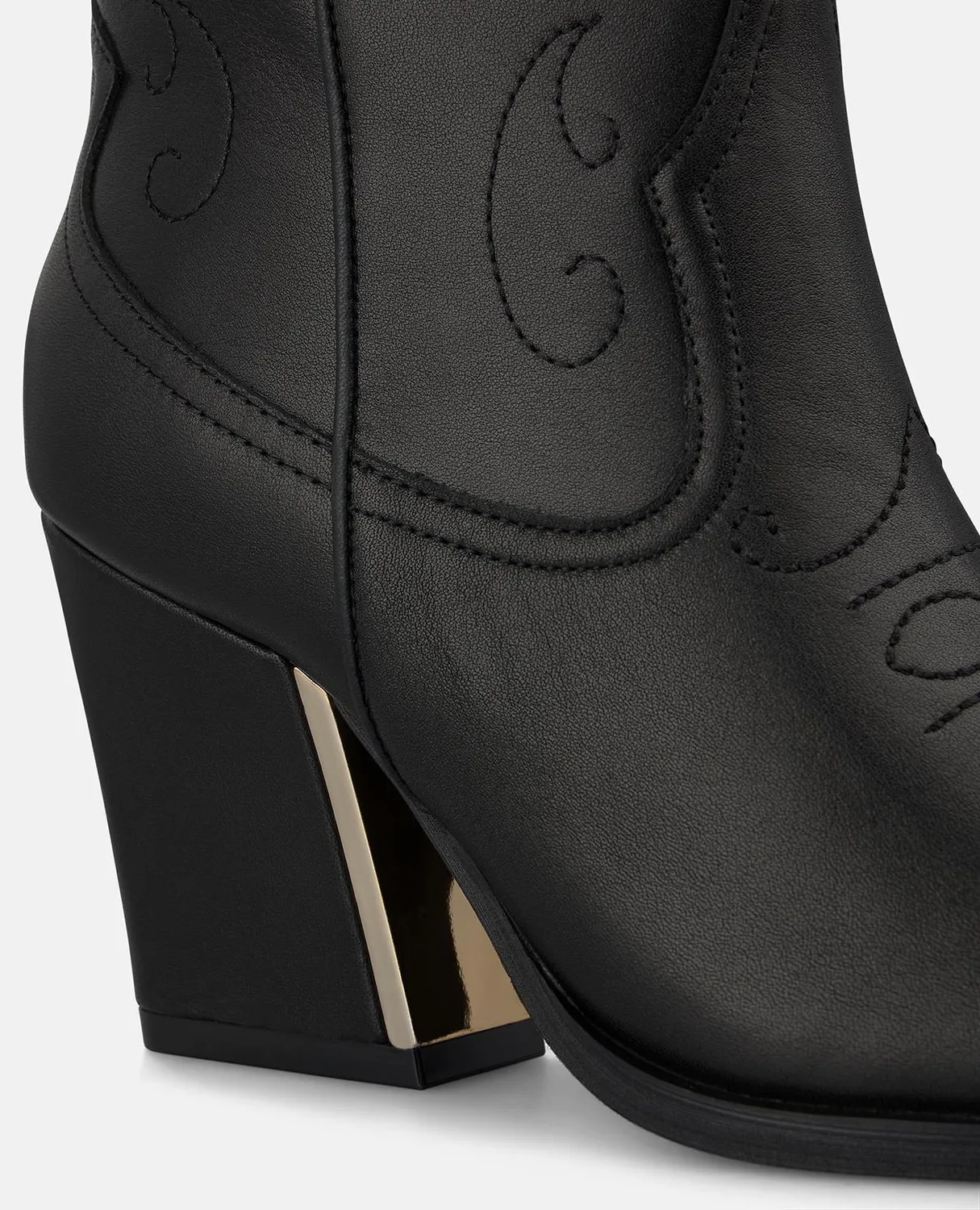 Alma en Pena I260760 bottines cowboy noires talon 8 cm