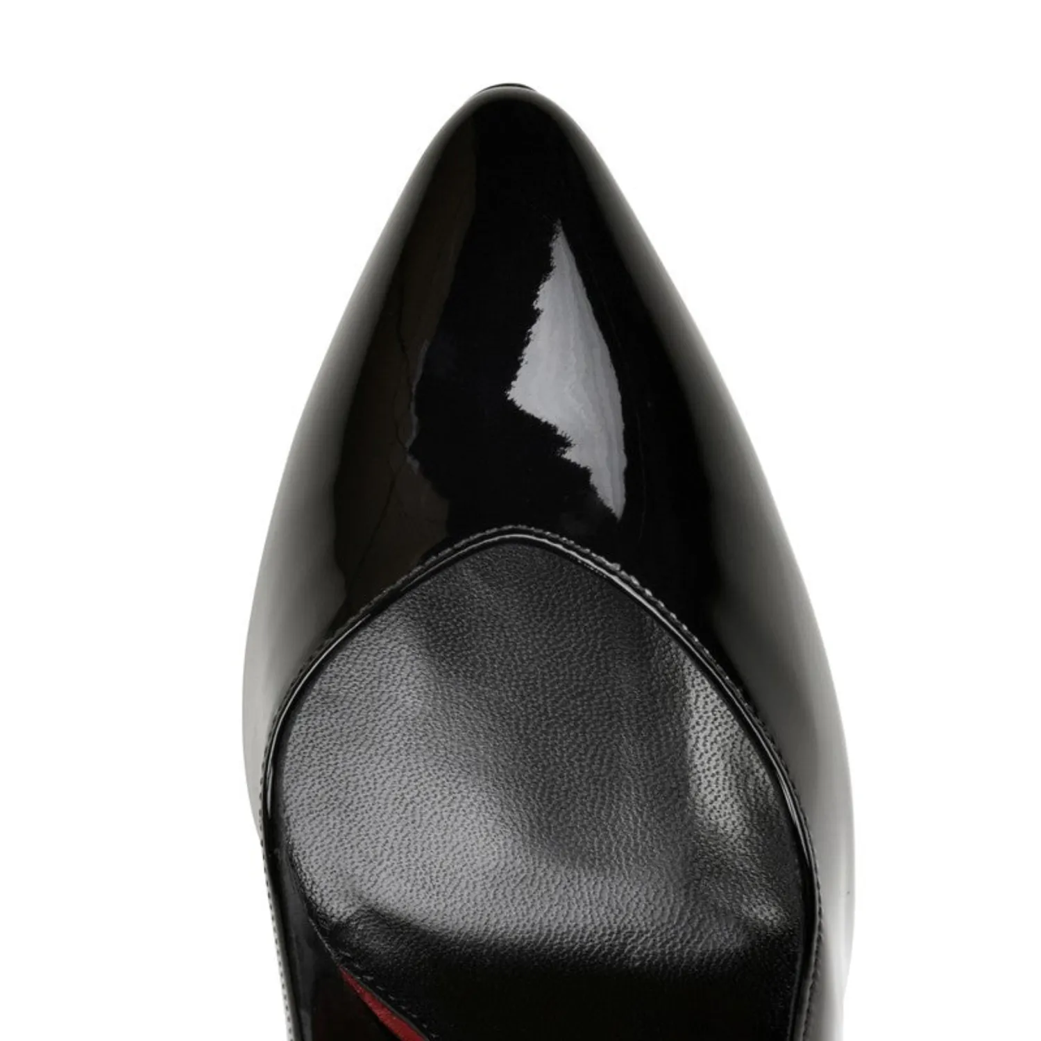 Maison Ernest Go 100 escarpin noir cuir vernis