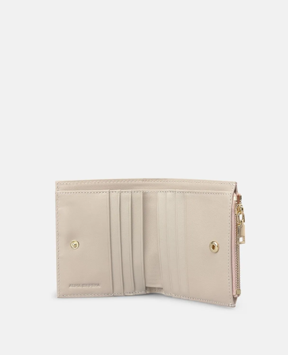 Alma en Pena WT100 portefeuille rose cuir fantaisie