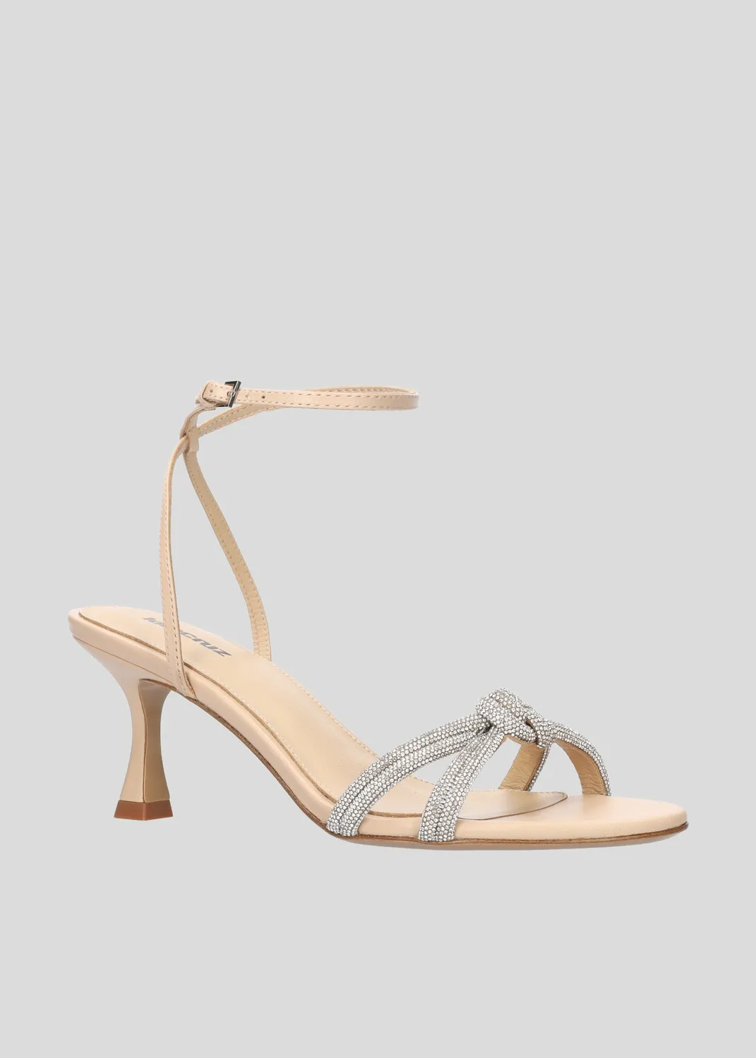 Lola Cruz Alice Sandal 65 sandales beige talon 6,5 cm
