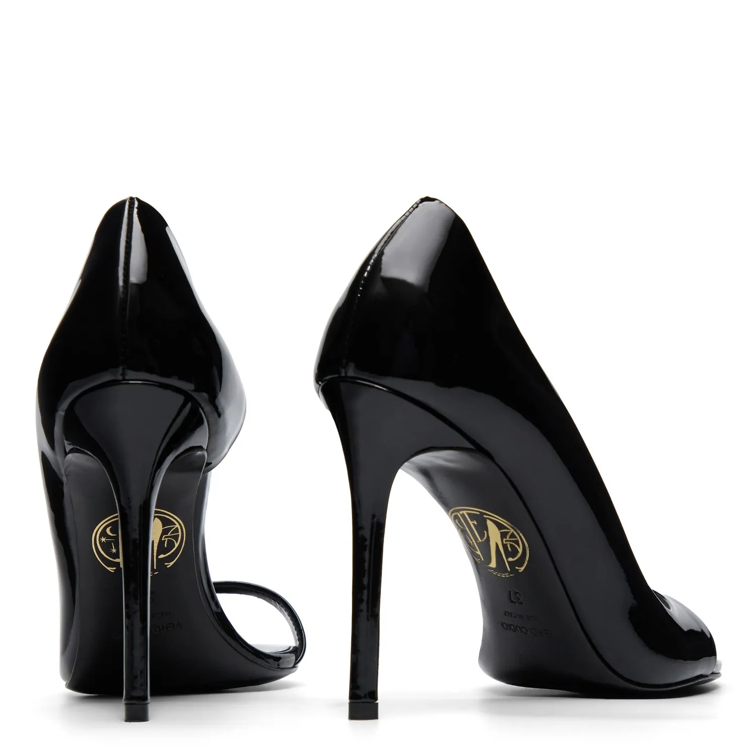 Maison Ernest Plaisir 100 escarpins noir vernis