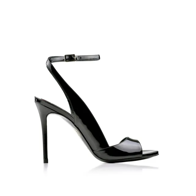 Maison Ernest Flavien 100 sandales Noir talon 10 cm