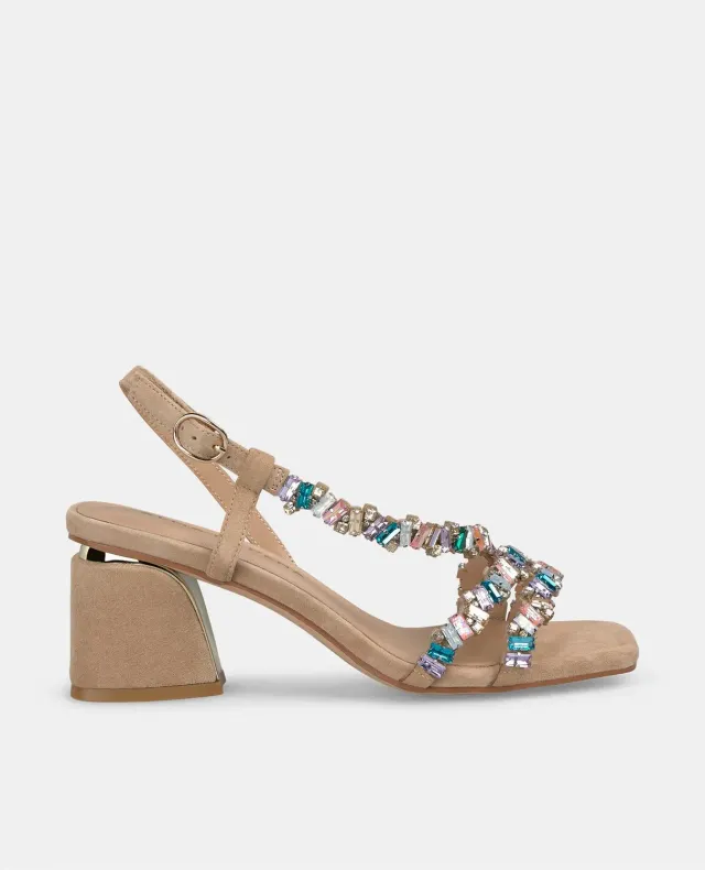 Alma en Pena V250951 sandales sable strass 6 cm