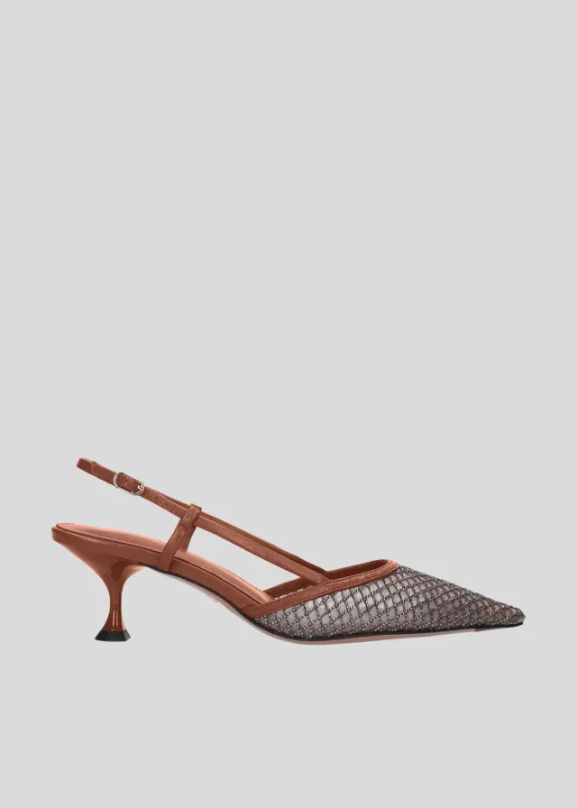 Lola Cruz Ruby 55 escarpins terracotta
