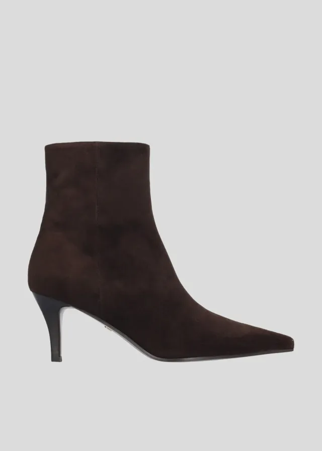 Lola Cruz Luzia 70 bottines marron talon 7 cm