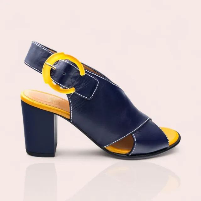 Karine Arabian Danielle sandales cuir 39 talon 80 mm