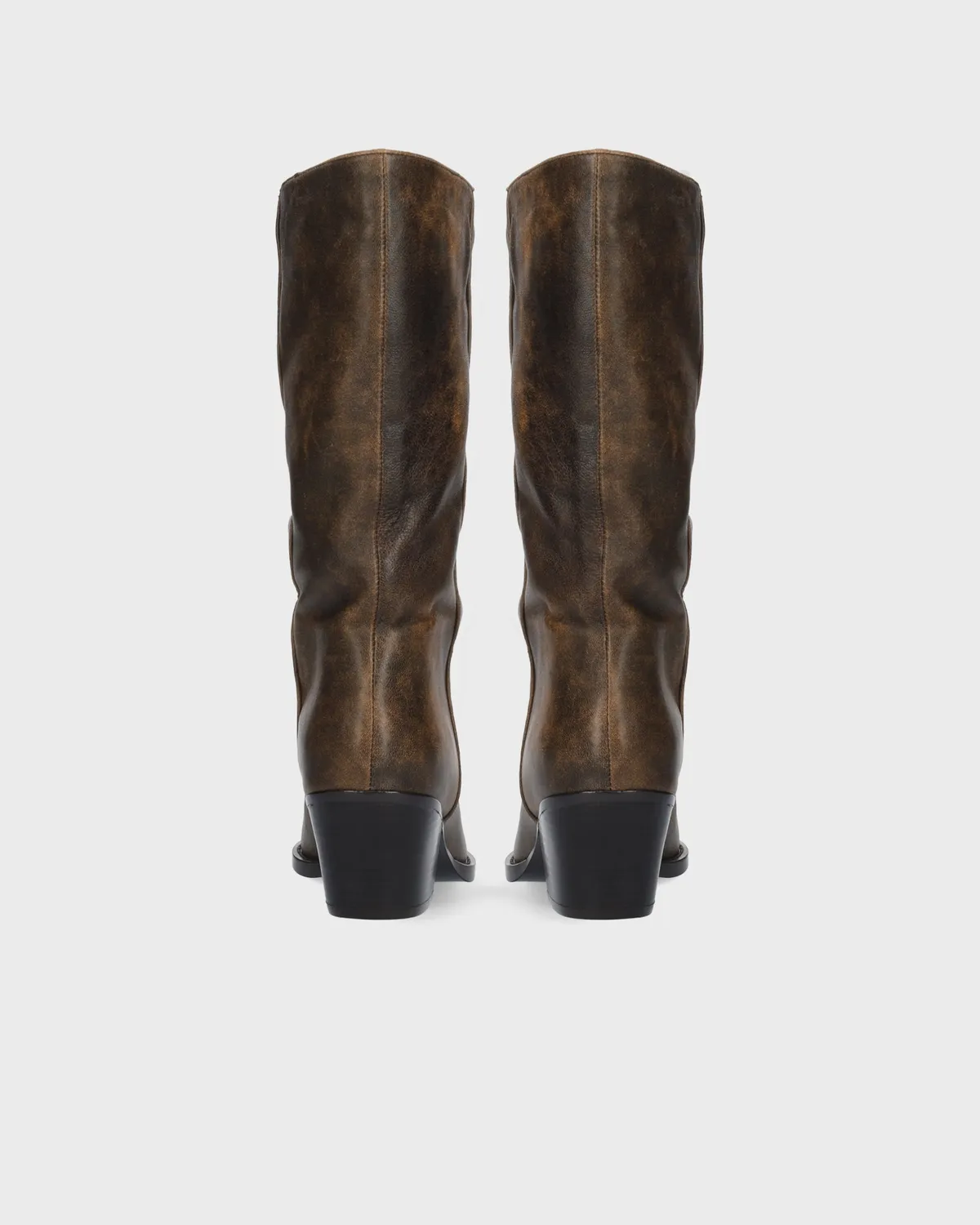 Lola Cruz Kara Boots 60 bottes chocolat talon 60