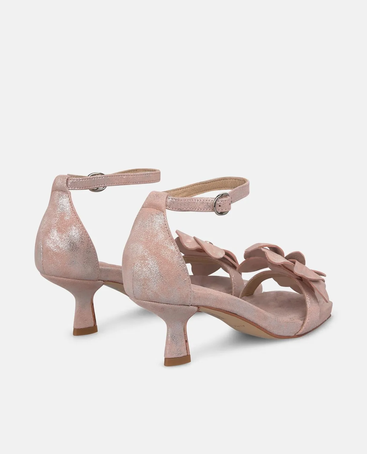 Alma en Pena V265002 sandales rose poudré talon 5,5 cm